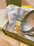 Gucci GG Marmont Reversible Supreme Canvas Belt