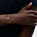 Louis Vuitton Lock Me Bracelet Silver