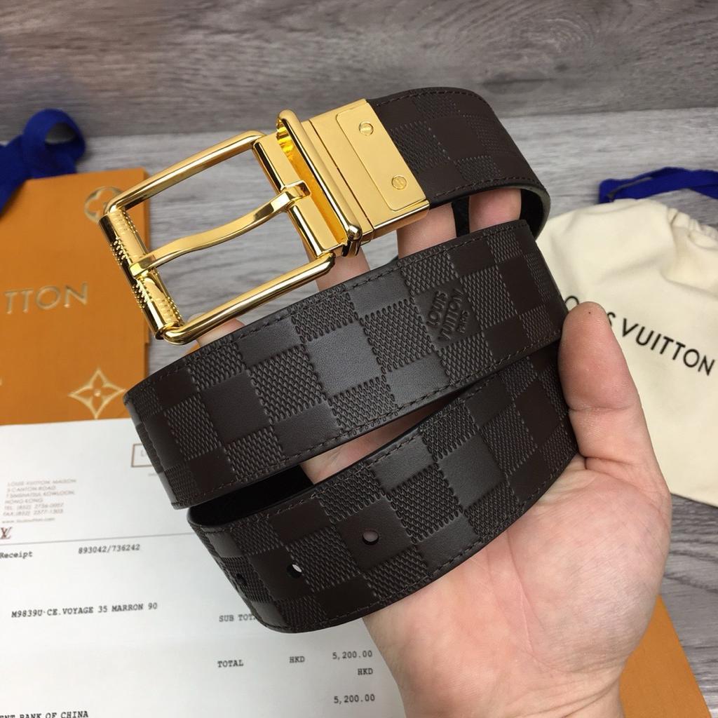 Louis Vuitton Damier Infini Reversible Leather Belt