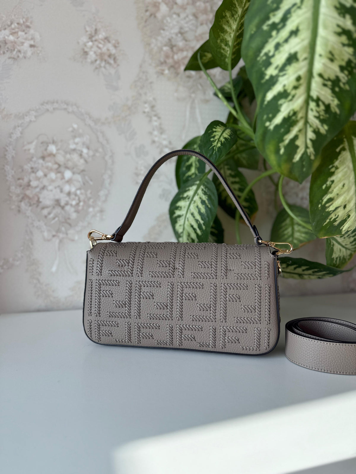 Fendi Baguette  Perforated FF