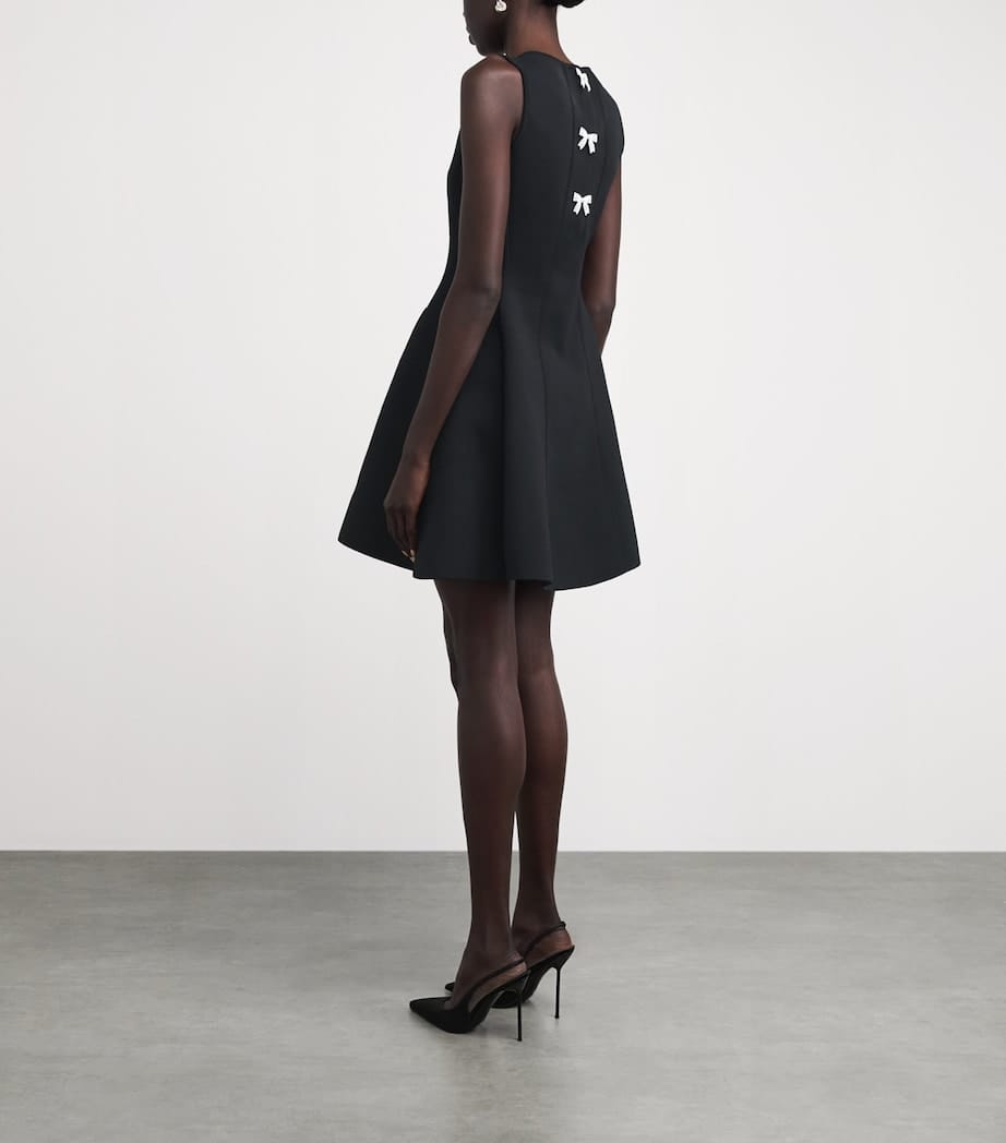 MAJE Crystal-Embellished Bow Back