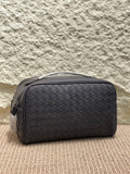 Bottega Woven Double Zip Handbag
