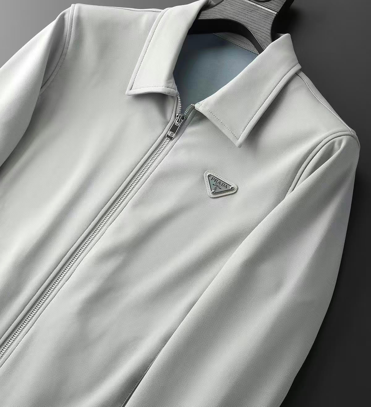 Prada Men Zip Jacket Trouser Tracksuit