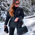 Prada Re-Nylon Hooded Puffer Jacket