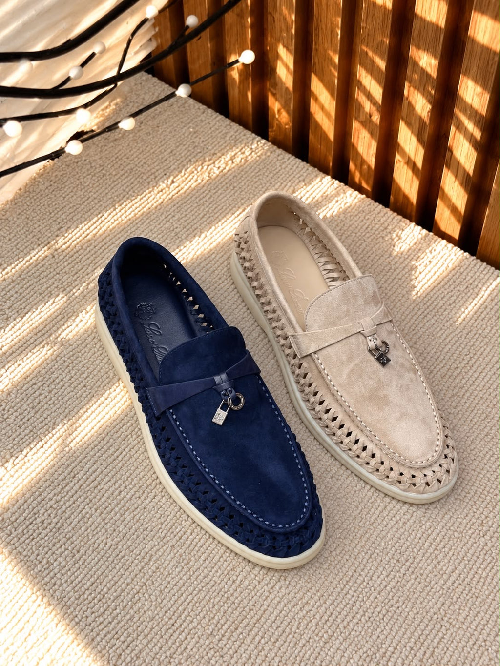 Summer Charms Walk Loafer – Braided Suede