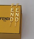 Fendi FF Gold earrings