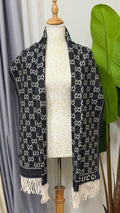 Gucci Classic GG Logo Hem Scarf
