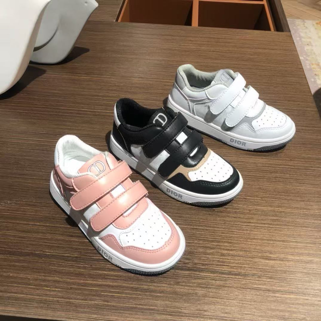 Dior Kids Triple Strap CD Sneakers