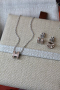 Hermès Pop H Necklace and Earrings Jewelry Set