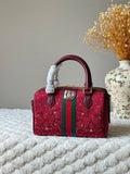Gucci Red Tweed / Crystal-Embellished