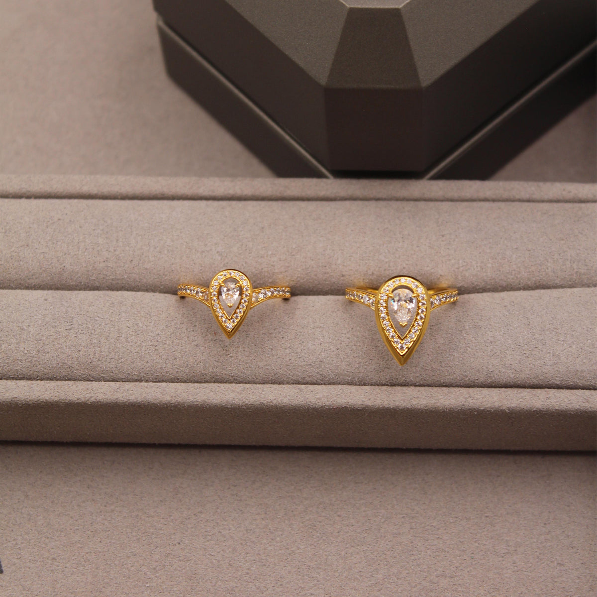 Messika My Twin Pear Diamond Ring