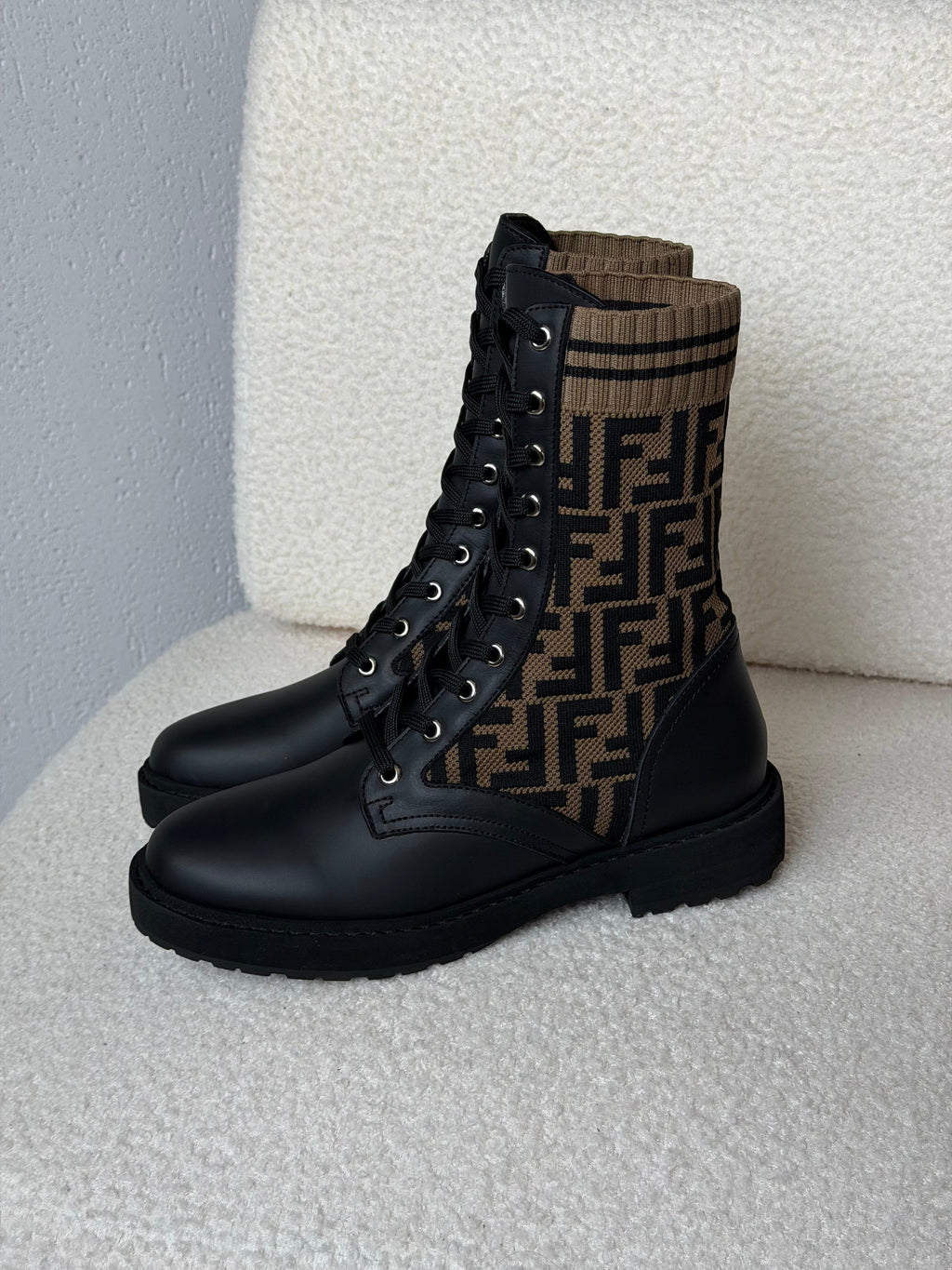 Fendi Combat Boots