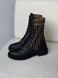 Fendi Combat Boots