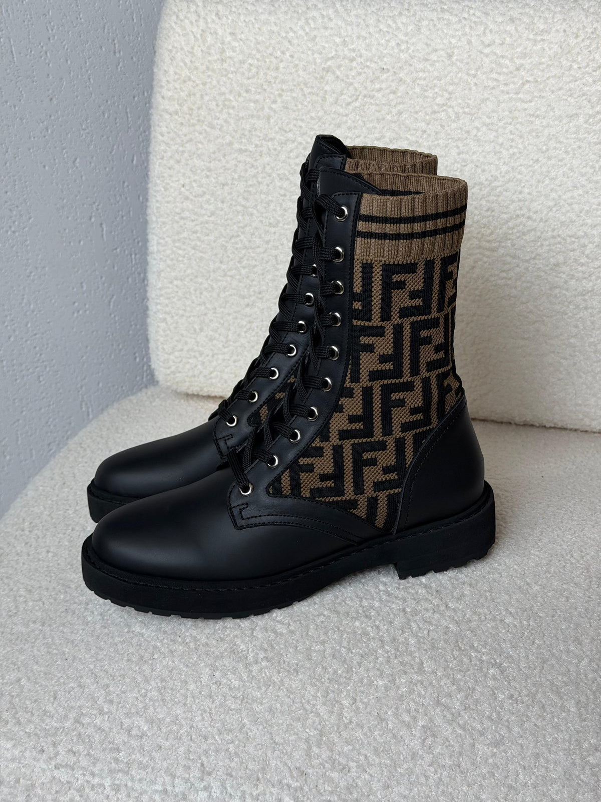 Fendi Combat Boots