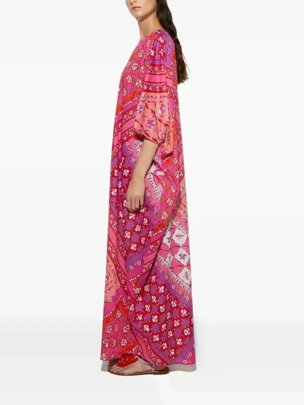 Pucci Printed Long Kaftan / Dress