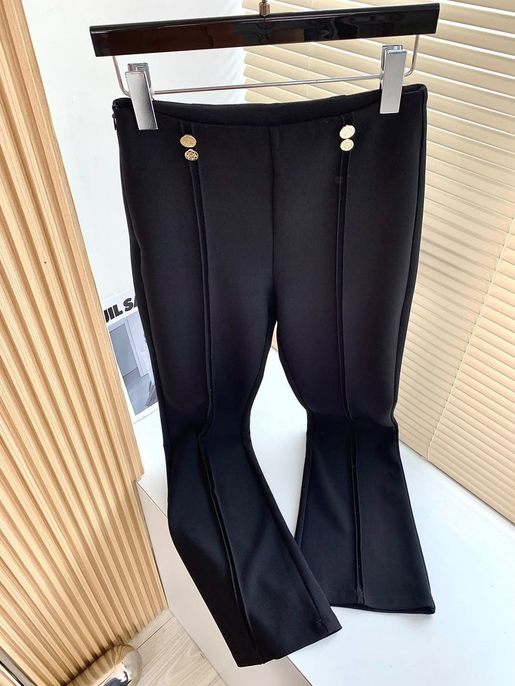 Loewe High-Waisted Flare Trousers