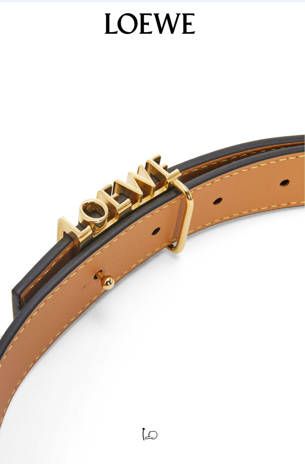 Loewe Anagram Letters Belt