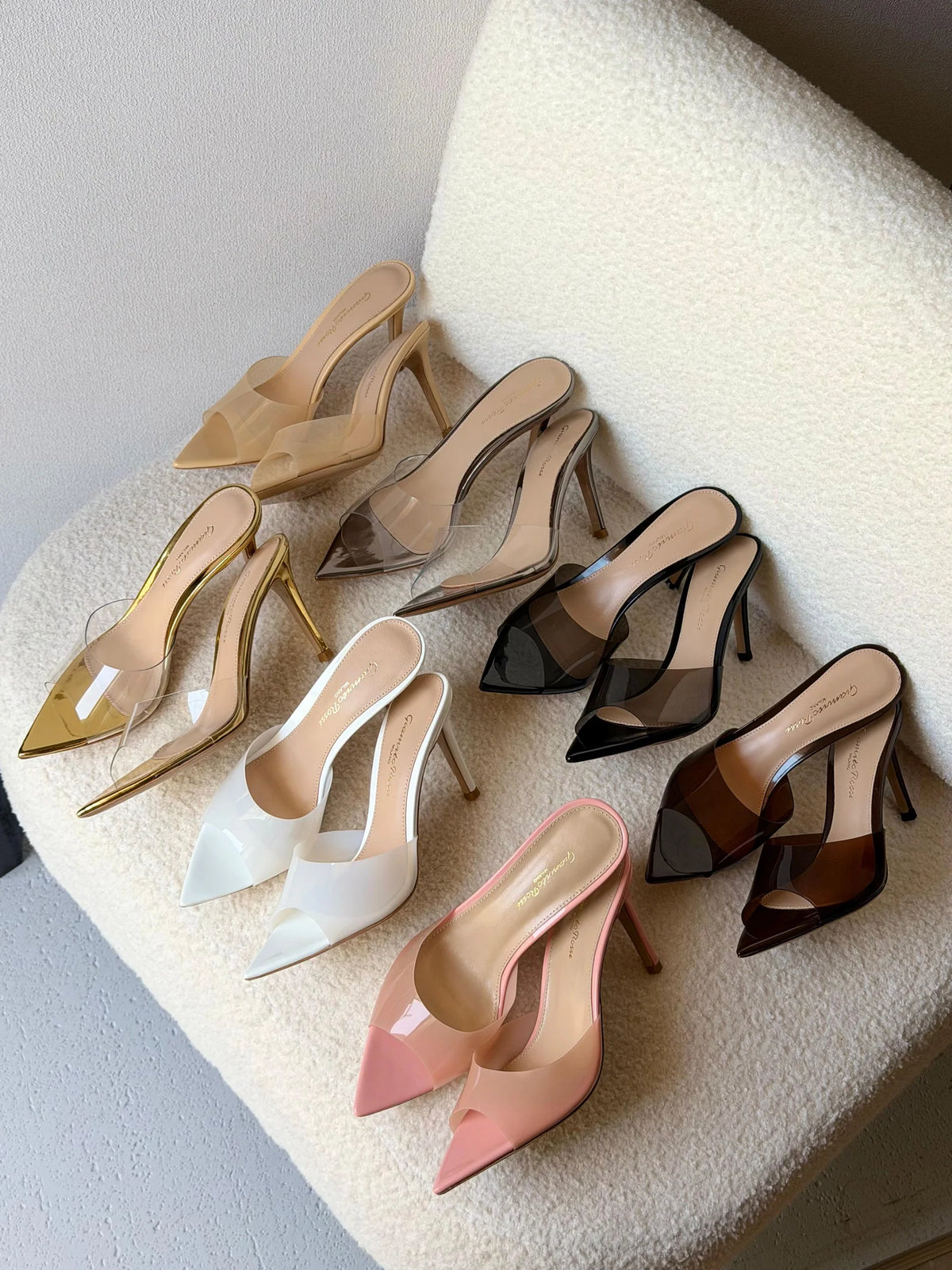 Gianvito Rossi Ellle 55 Mules