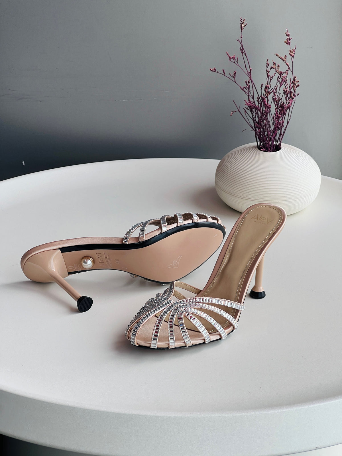 Alevi milano Suede Mules