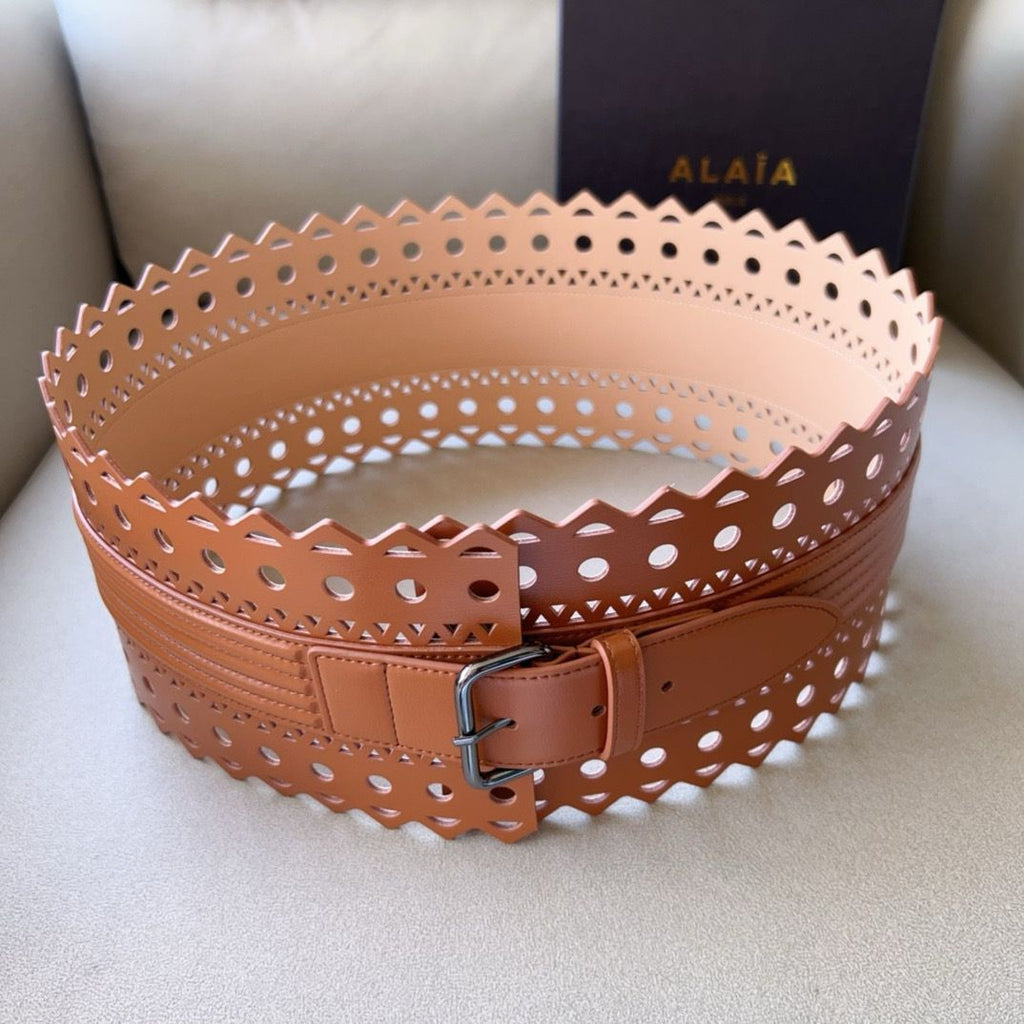 Alaïa Vienne Laser-Cut Corset Belt