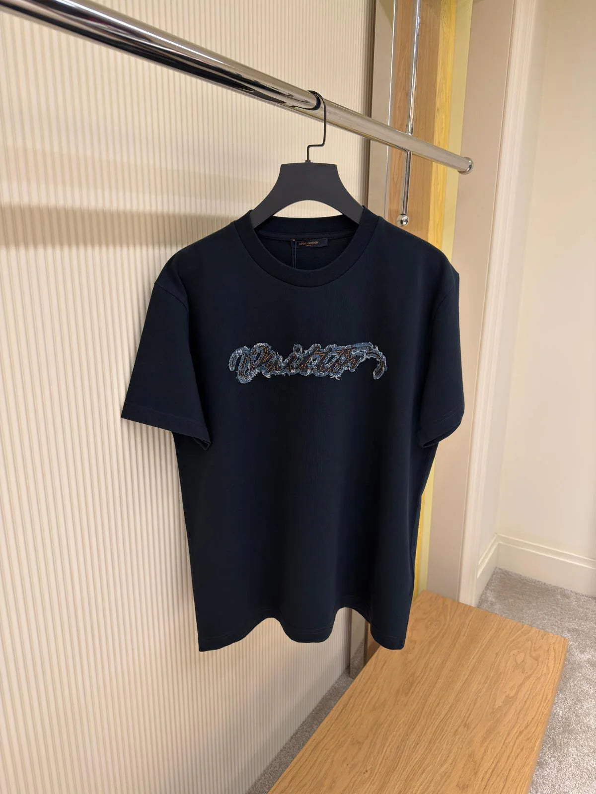 Louis Vuitton Denim Signature Short-Sleeved T-Shirt