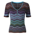 Missoni Multicolor Chevron/Zigzag Knit