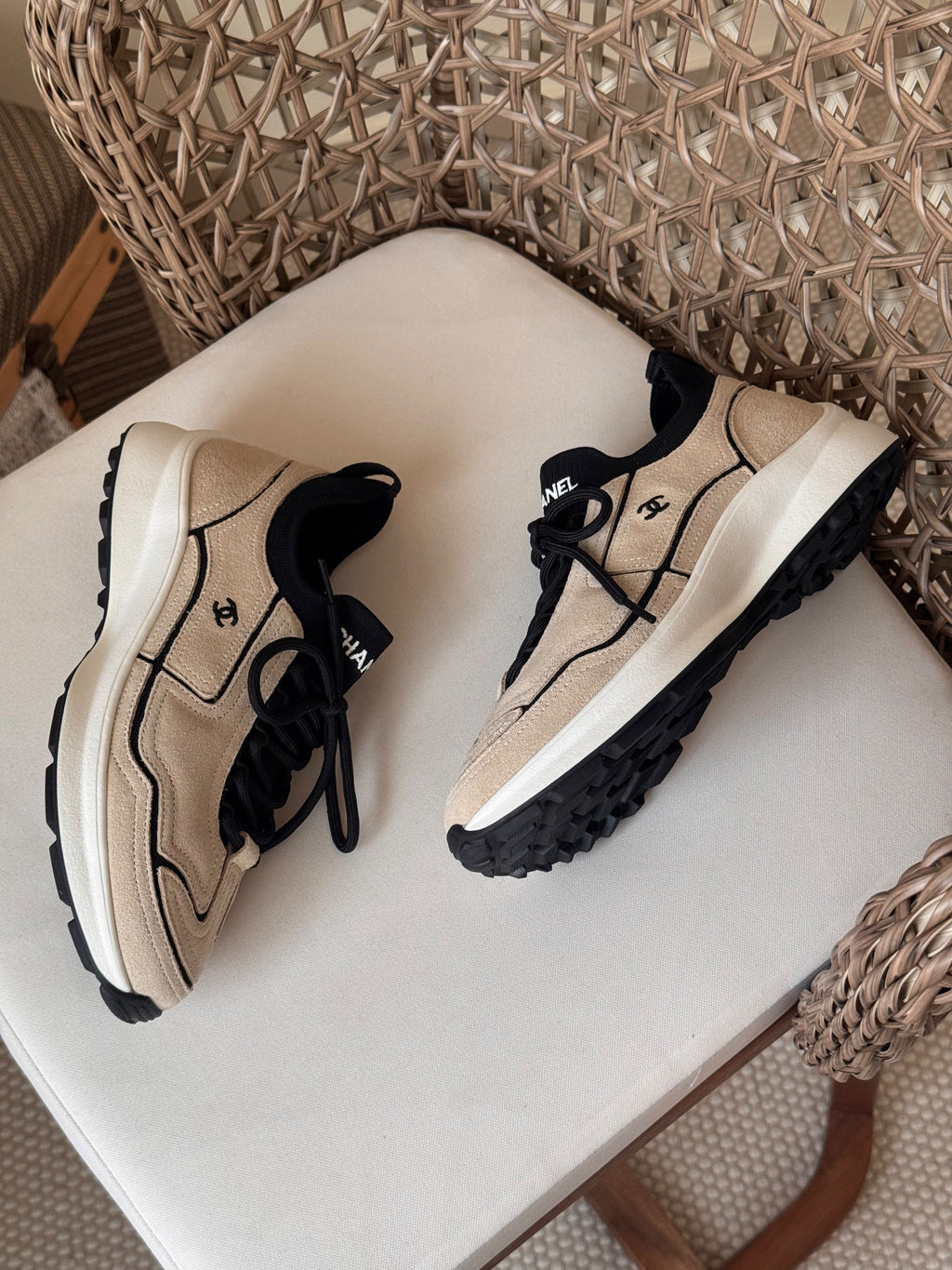 Chanel Mes  Suede Calfskin & Grained Calfskin