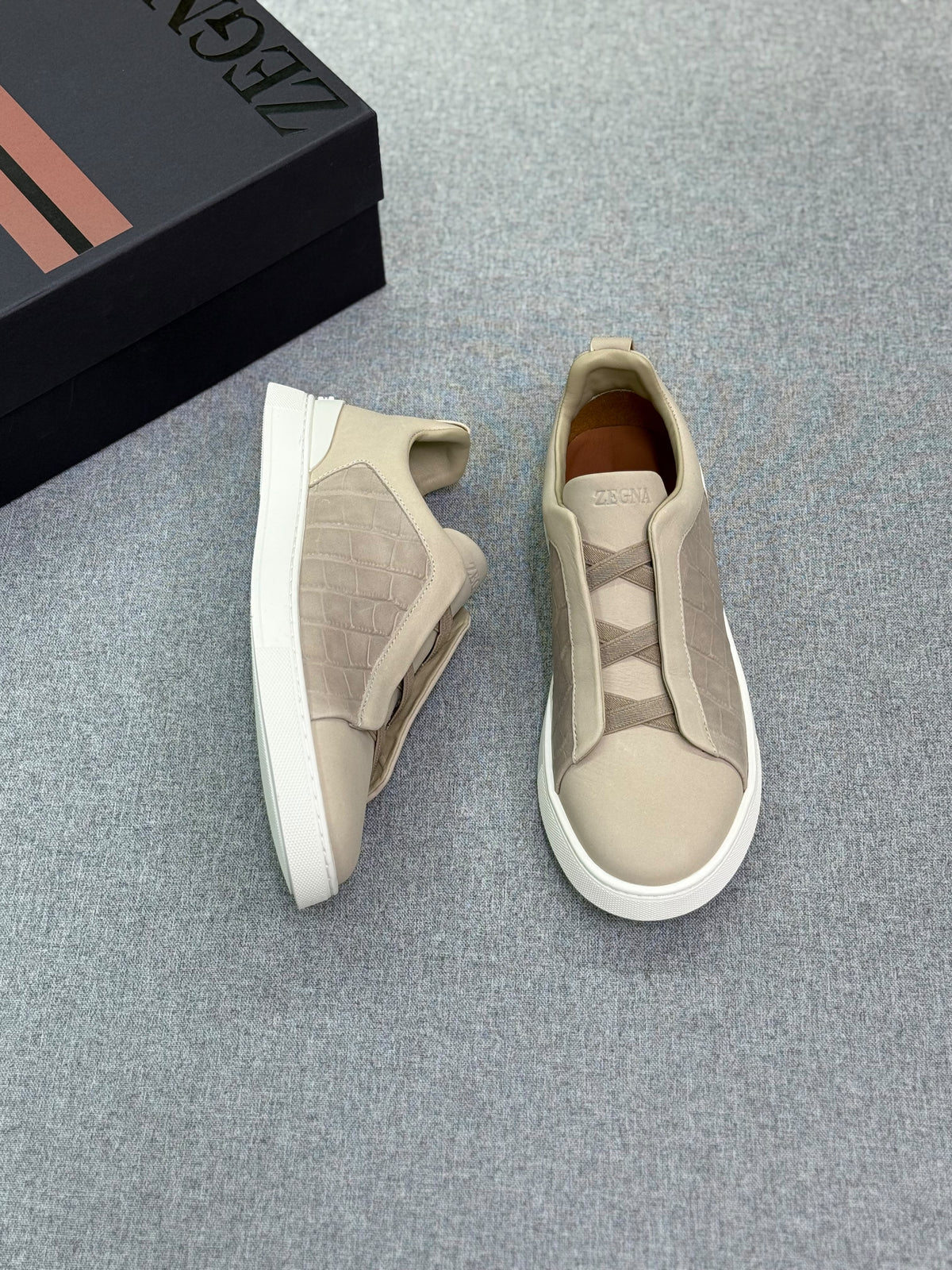 Zegna Luxury Casual Low-Top Sneakers