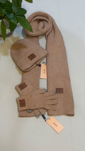 Miu Miu Scarf Beanie & Gloves Set