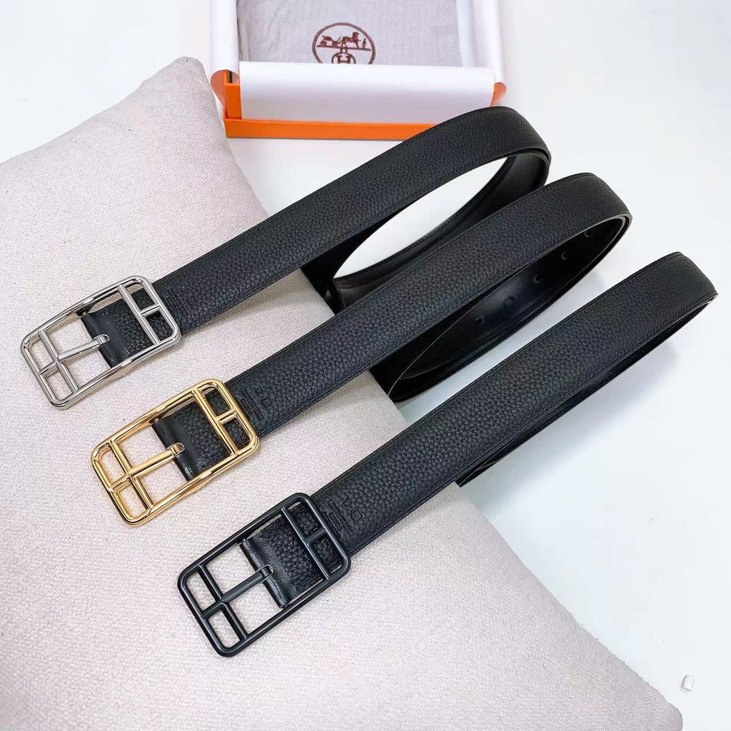 Hermès – Royal belt buckle & Reversible leather