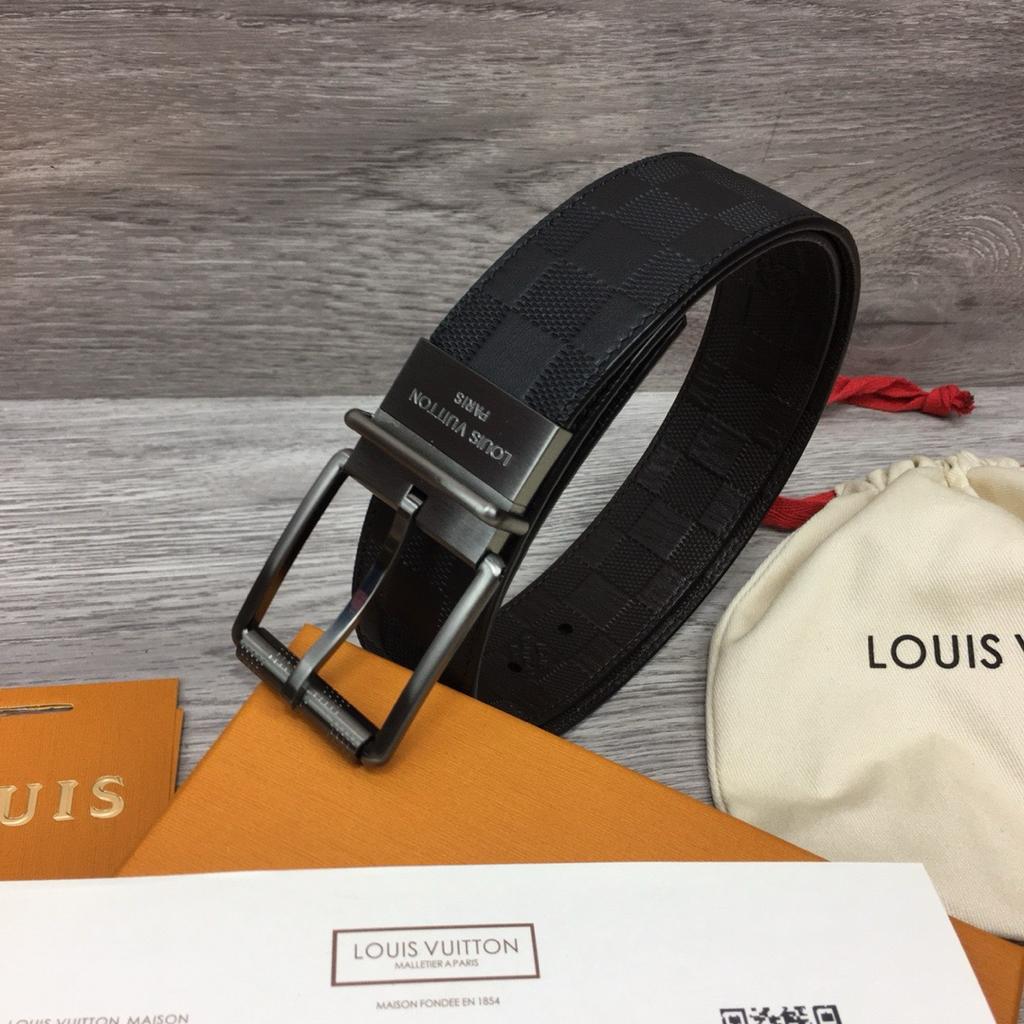 Louis Vuitton Damier Infini Reversible Leather Belt
