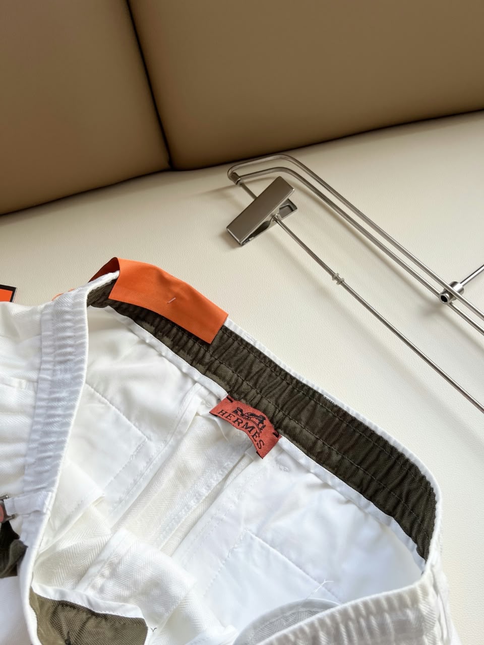 HERMES Drawstring Trousers