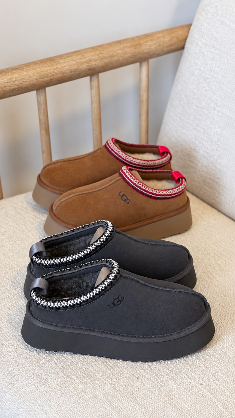 UGG Tasman Suede Slippers