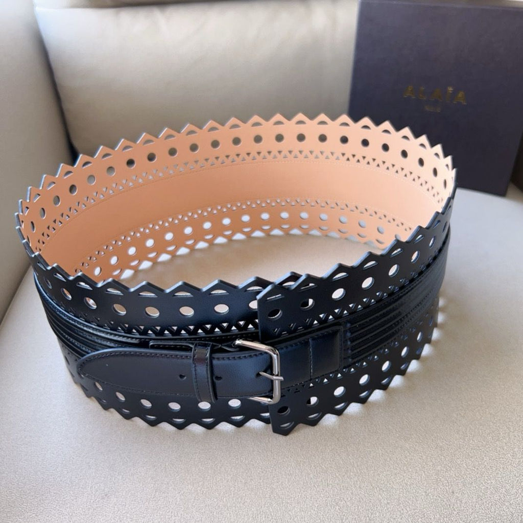 Alaïa Vienne Laser-Cut Corset Belt