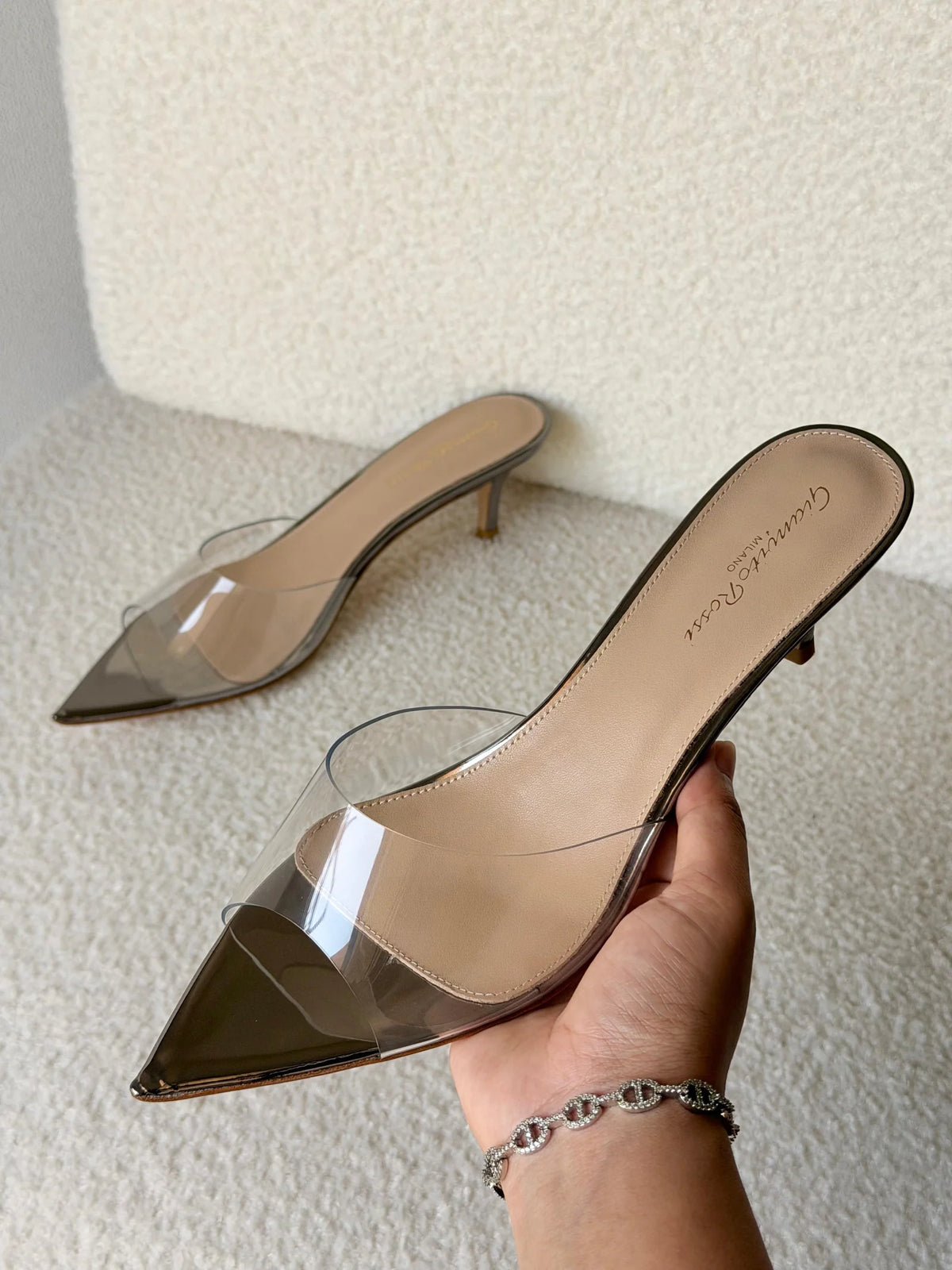 Gianvito Rossi Ellle 105 Mules