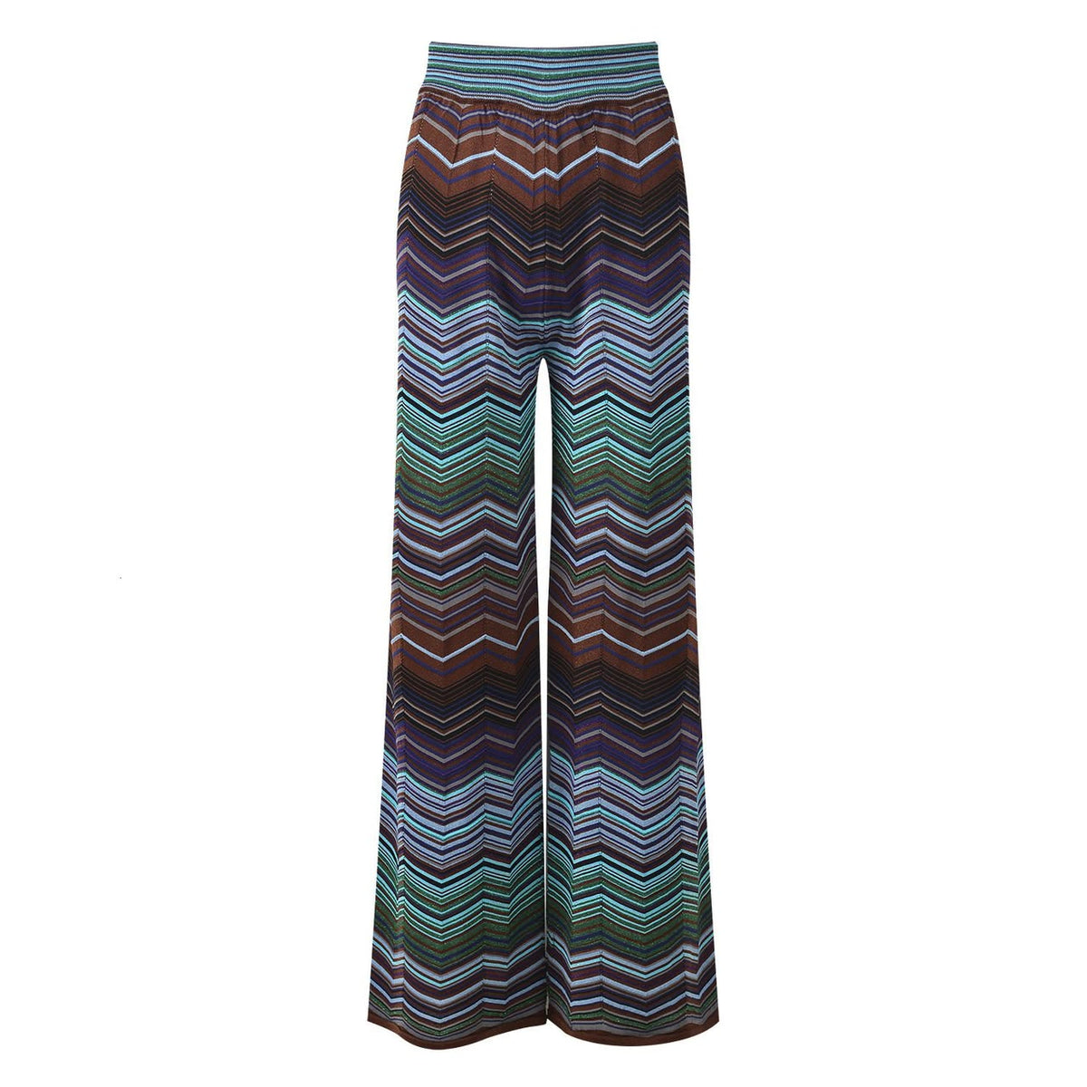 Missoni Multicolor Chevron/Zigzag Knit