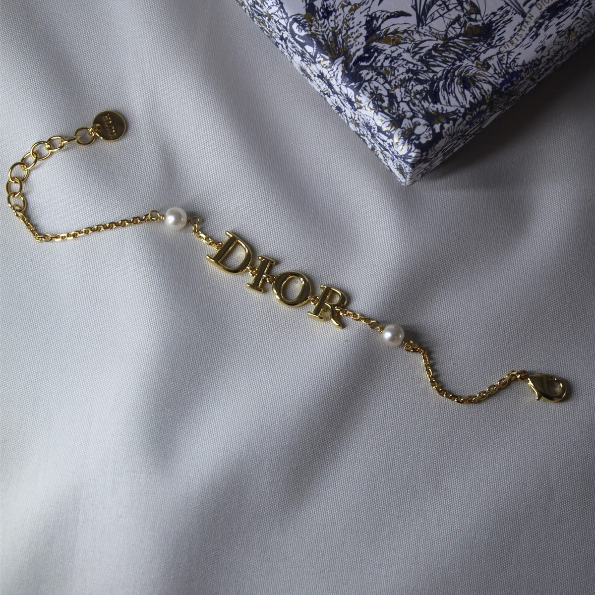 Dior Gold Logo Bracelet