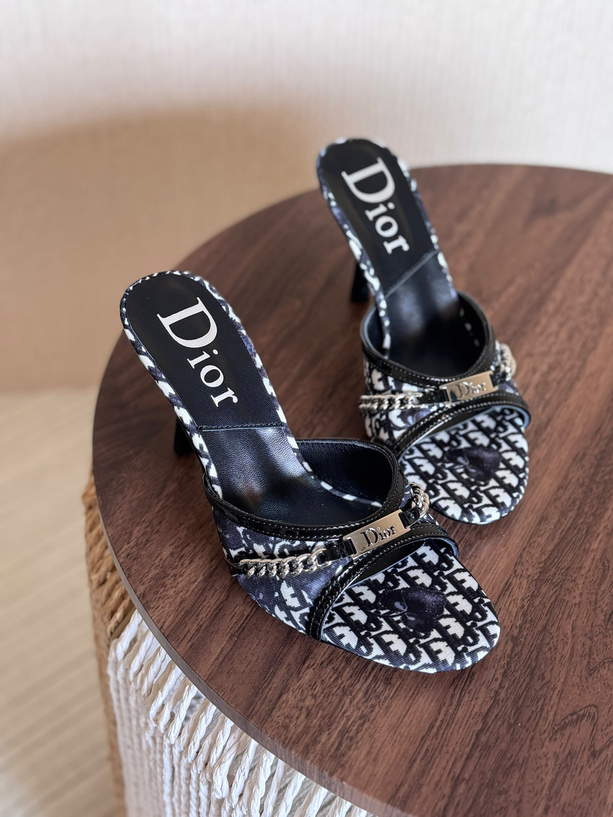Dior Oblique Jacquard Mule