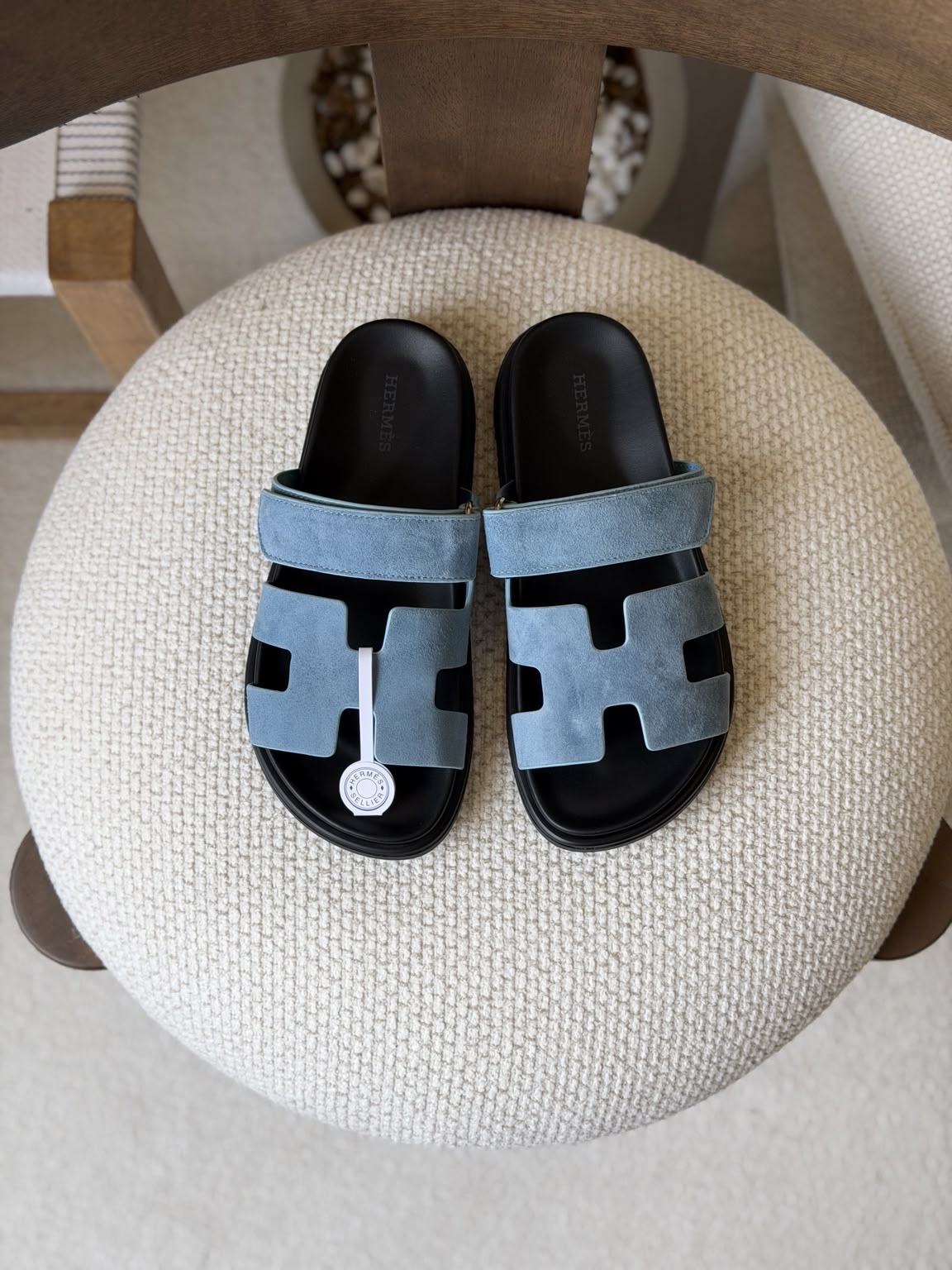 Hermès Chypre Suede Sandals