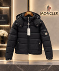 Moncler Glossy Hooded Puffer Jacket