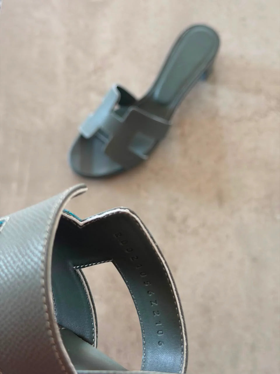 Hermes oran sandals