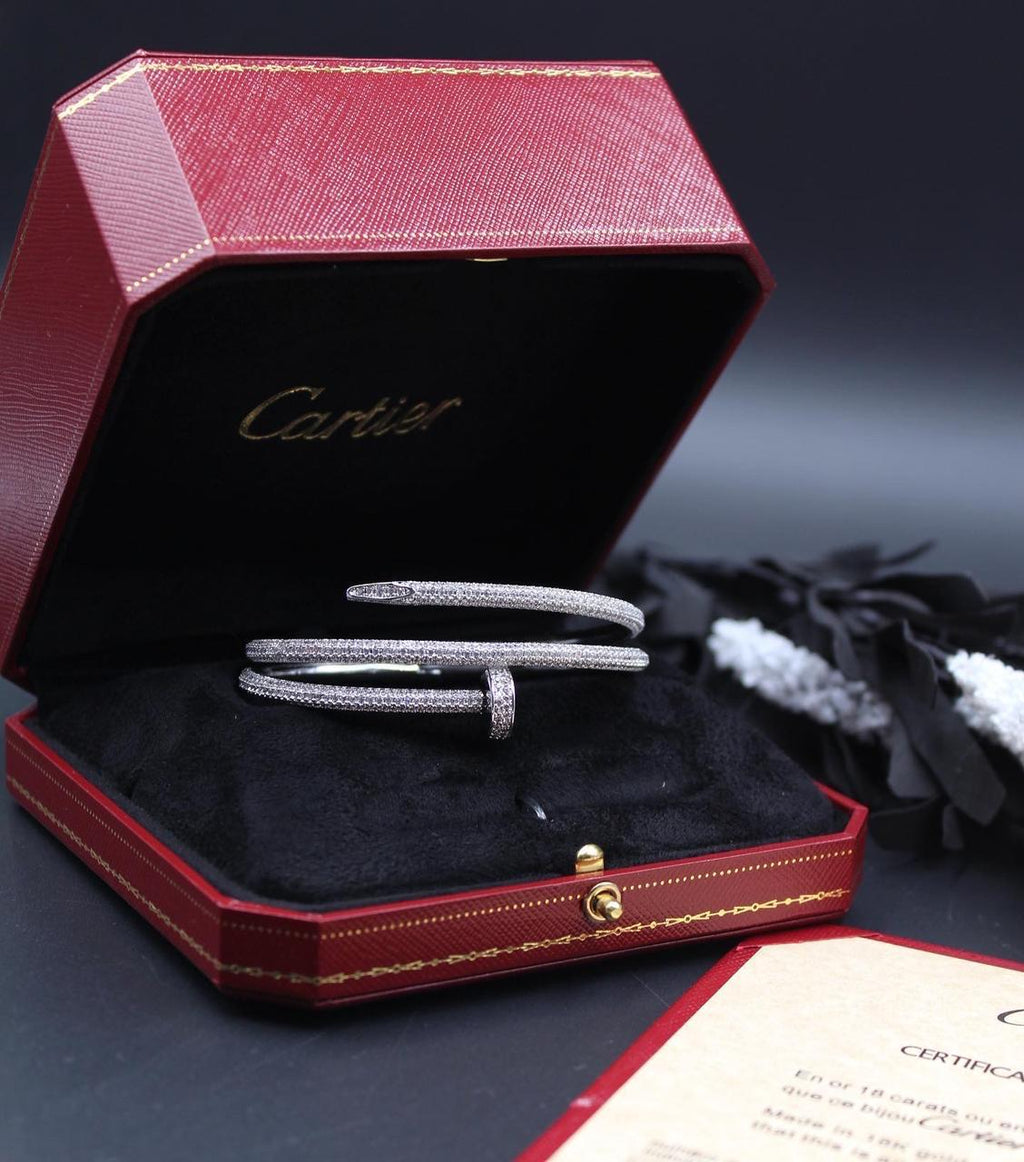 Cartier Juste un Clou Bracelet with Diamonds