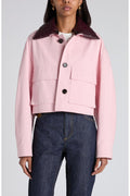 Bottega Veneta Pink Canvas Jacket