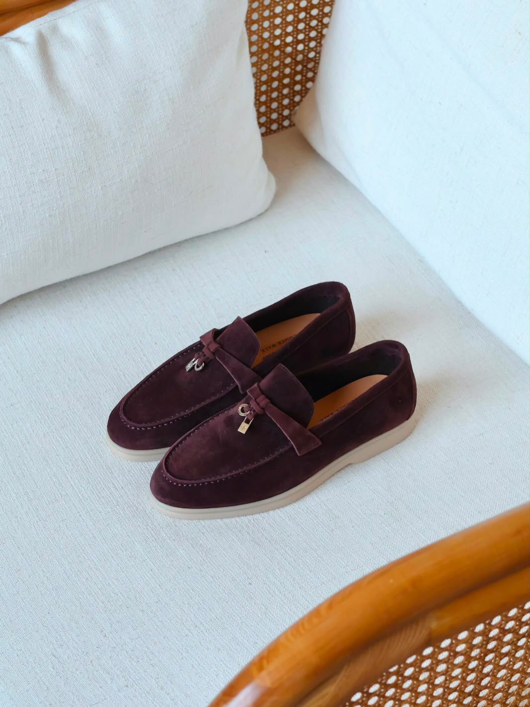 LORO PIANA Summer Charms Walk Loafers