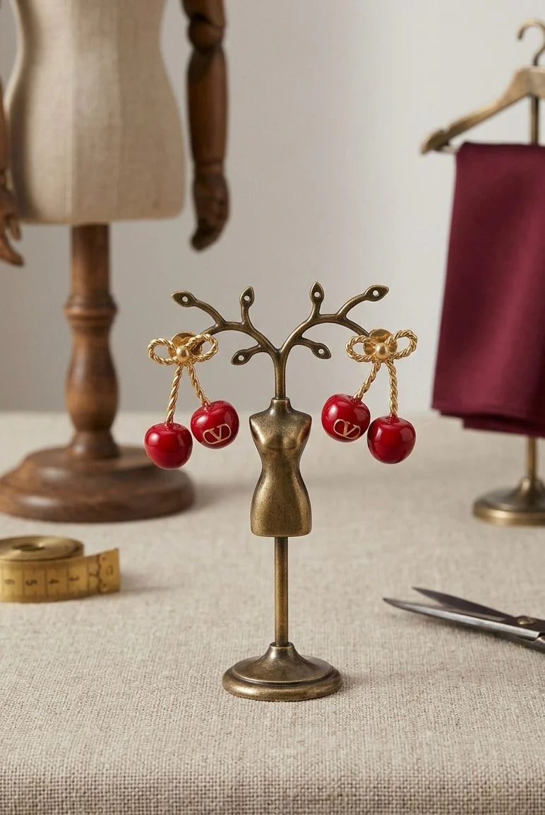 Valentino Garavani cherry-motif Necklace & Earrings