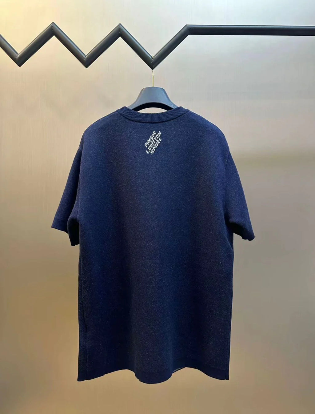Louis Vuitton Short-Sleeved Jacquard Crewneck