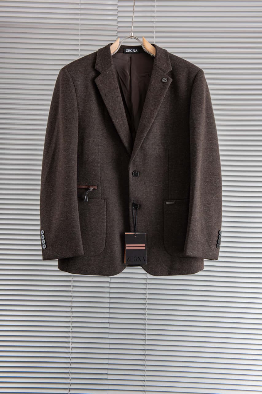 ZEGNA Herringbone Blazer