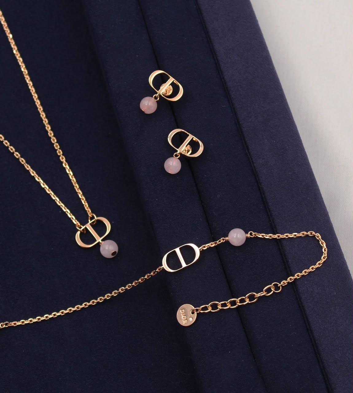 Dior CD Gold Jewelry Set