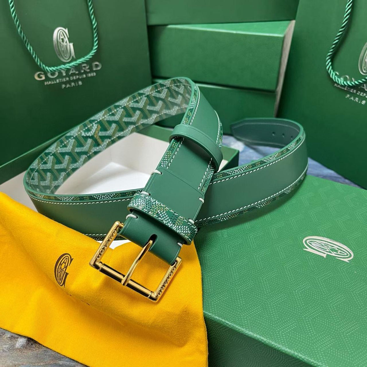 Goyard Edmond Reversible BeltEdmond Reversible Belt