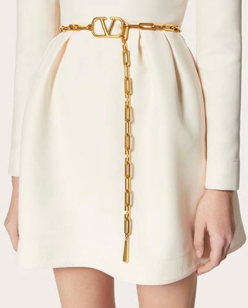 VALENTINO GARAVANI — VLogo Signature Chain Belt